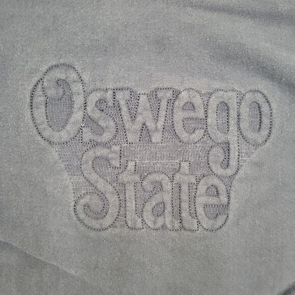 Vintage 80s SUNY Oswego State Champion Sweatshirt Womens Small 17x21 - Picture 2 of 9